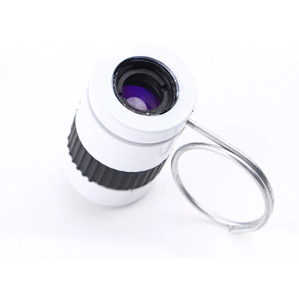 2.5x17.5mm 2.5x Magnification Monocular Telescope Ultra Miniature Finger Buckle Pocket Handheld Telescope Rotary Focus