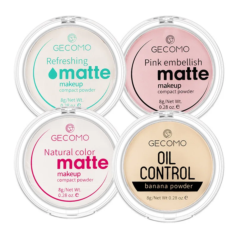 GECOMO Private brand Facial makeup powder customized loose powder wholesale Durable waterproof makeup powder