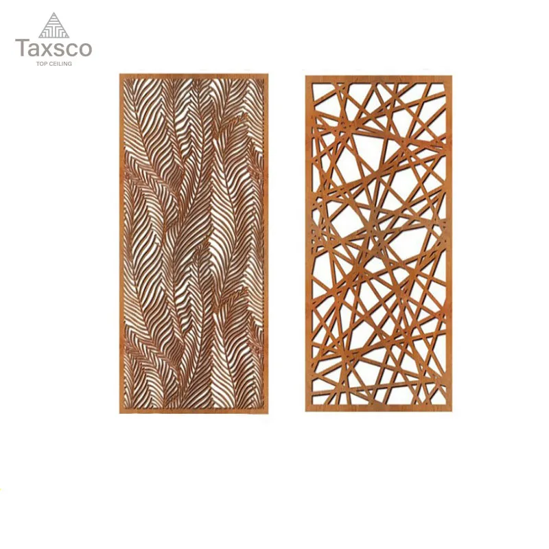 Architectural Decorative Metal Privacy Screens Laser Cut Metal Panel