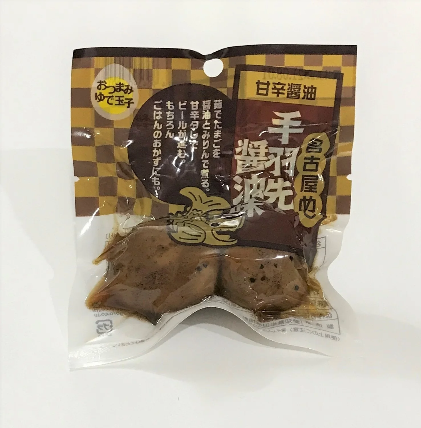 Japanese Boiled Egg Chicken Wings Import Snack With Soy Sauce