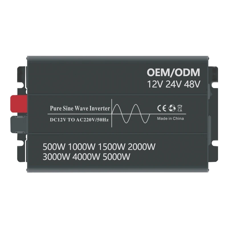 pure sine wave inverter DCAC power with battery charger 12v 24v 48V 40a 60a 1kw 1.5kw 2kw 3kw 4kw 5Kw solar hybrid DCAC inverter