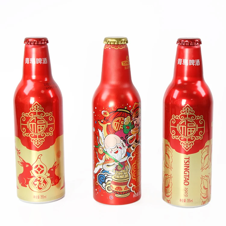 33Cl Black Aluminum Beer Bottle Crown Cap Beer Container