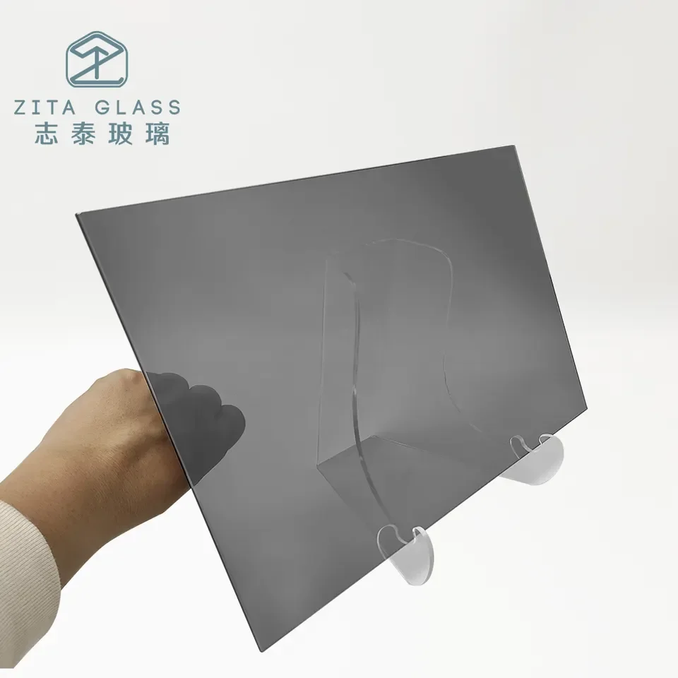 Custom Refrigerator Door Silk Screen Printing Glass Panel Coated Tempered Glass Parts for Freezer Silk Screen Glass Door