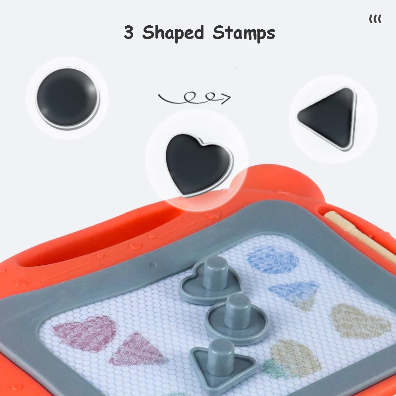 Kids Erasable Magnetic Drawing Board Children Reusable Learning Drawing Toys for Toddlers Painting