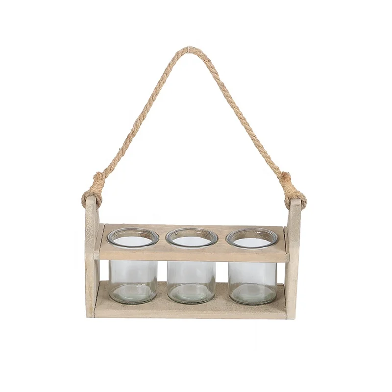Competitive Price Hanging Christmas Antique Wood Candle Holder Lantern