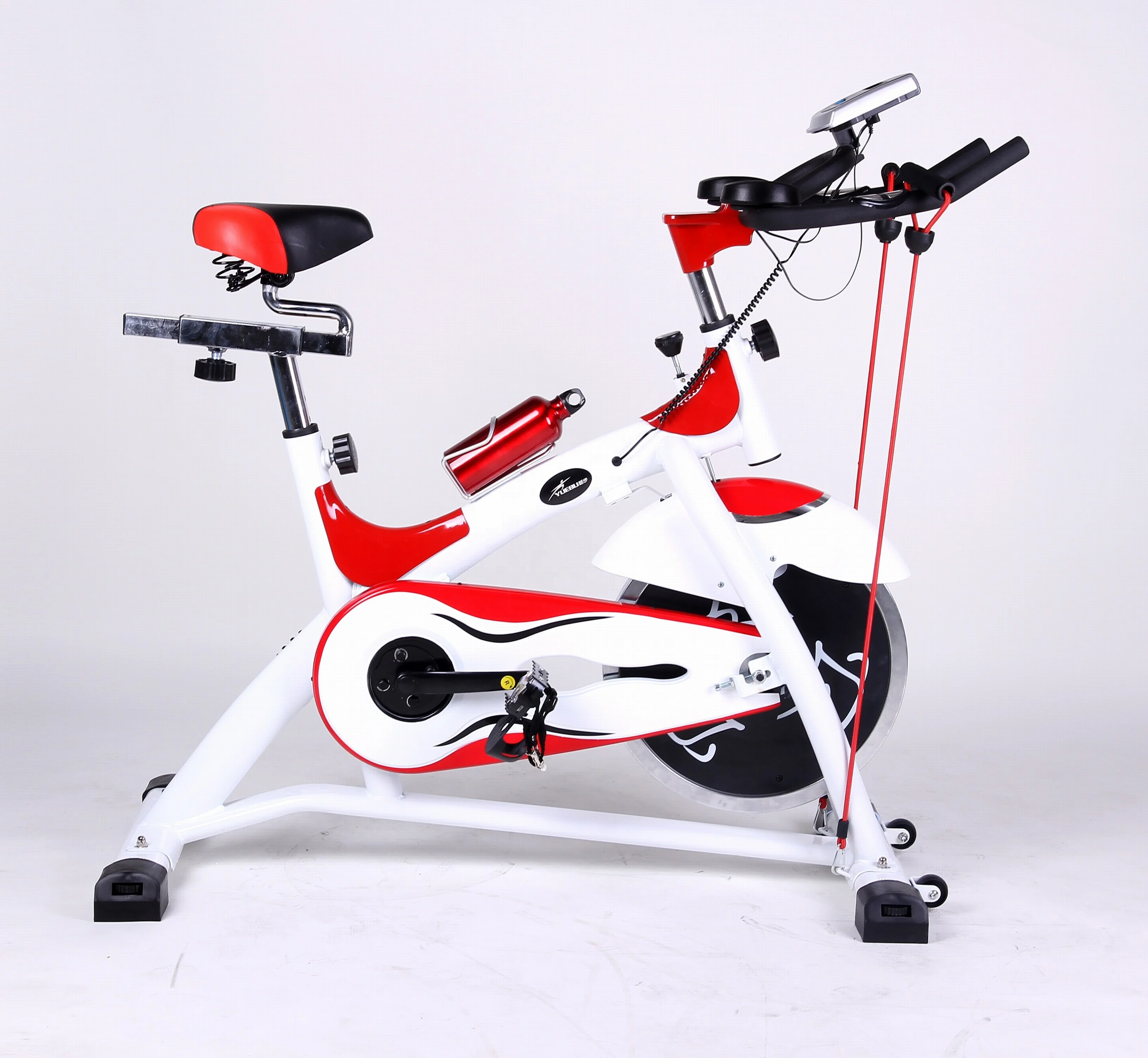 Home Workout Pro Training Exercise Bike Semi Commercial Aerobic Fitness Bike  YB-S2000 Heavy Duty Exercise Machine 18kg Flywheel