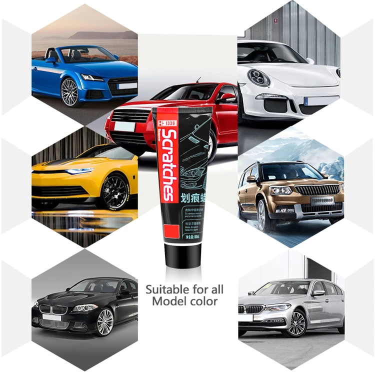 100ml Car Body Repair Scratch Paint Polishing Grinding Compound Wax Scratches Remover Restoring Tools