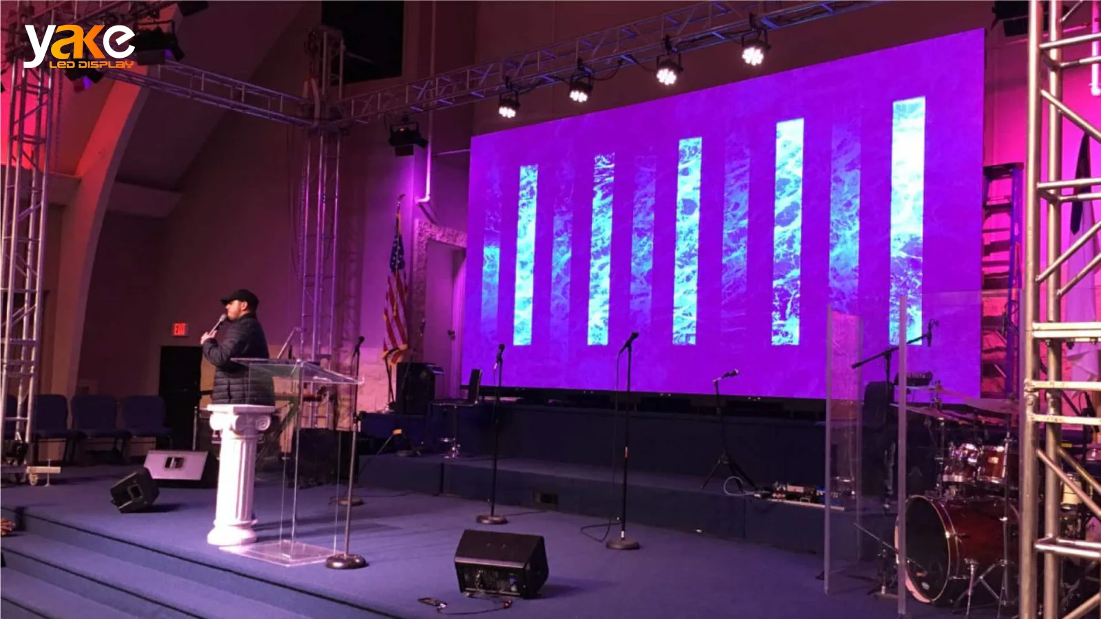 P3.9 Indoor Outdoor 500x500 500x1000 Led Panel Backdrop Rental Led Screen Complete System Turnkey Led Video Wall big screenl
