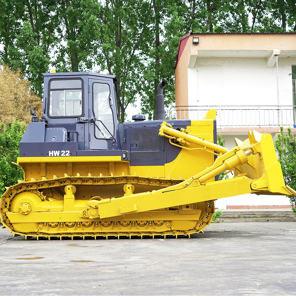 CHINA Hengwang EAC Certification Crawler Dozers 22 Ton Tracked Bulldozer With Dry Main Clutch
