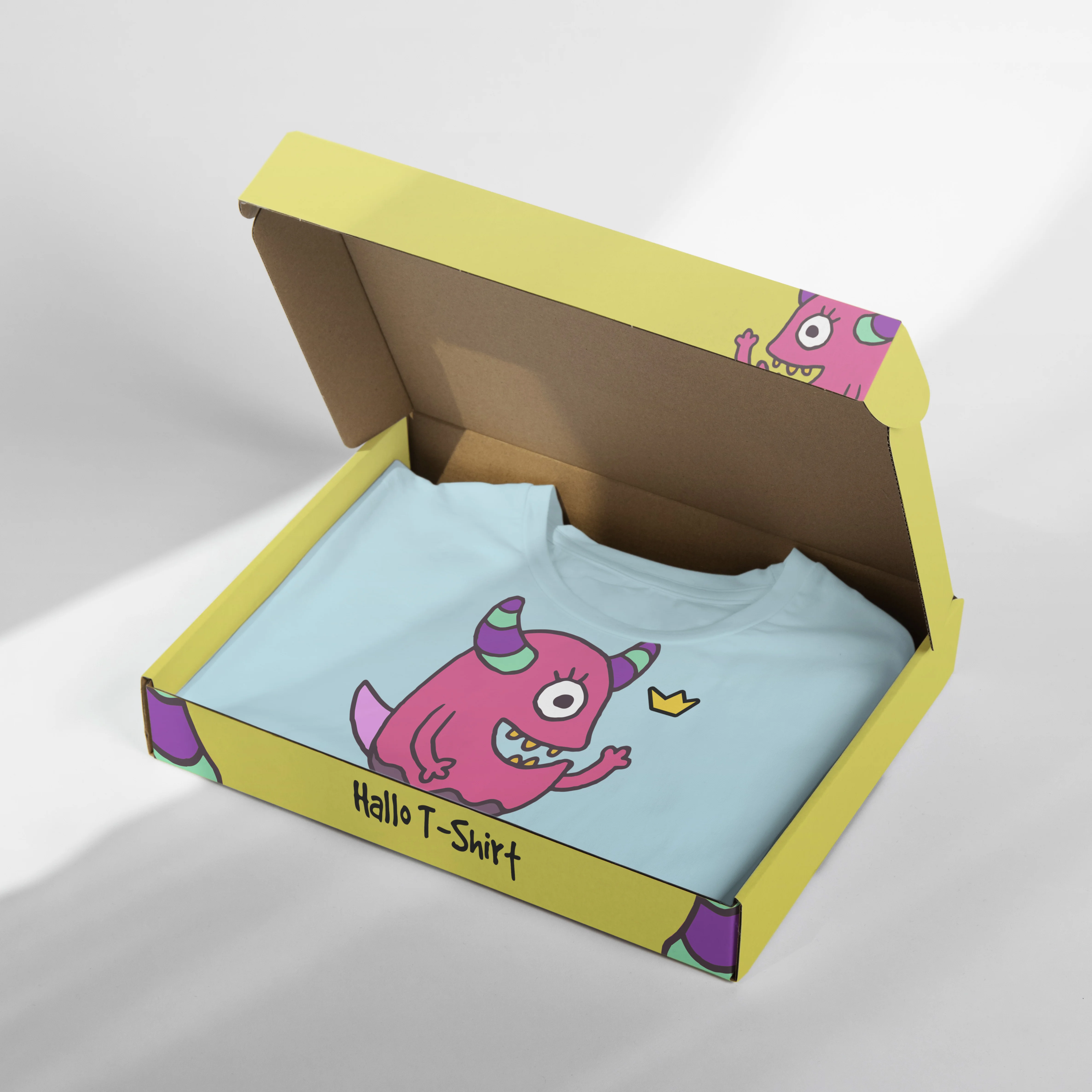 Wholesale Custom Logo Printed Clothing Shipping Boxes Baby Clothes Gift Packaging Paper Box