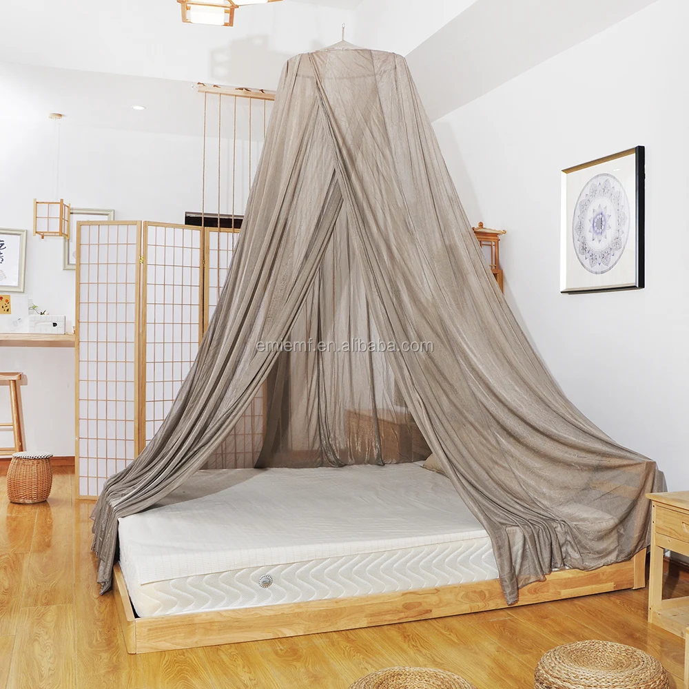 EMF shielded mosquito net, radiation resistant, antibacterial, deodorizing, and anti-static