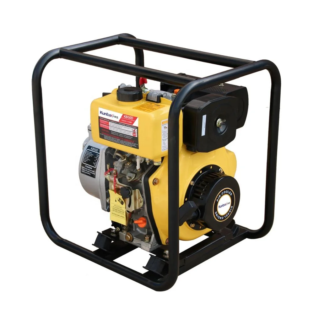 2 дюйма KB50D портативный дизельный водяный насос для орошения