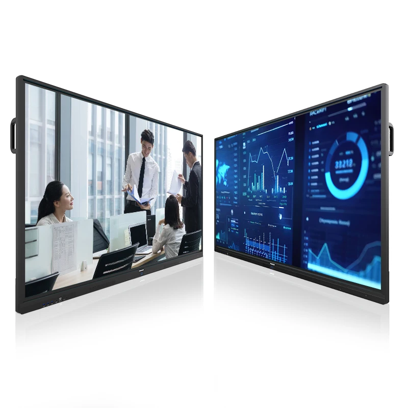55 65 75 86 110 inch video conference system digital interactive board panel price whiteboard lcd interactive board for school