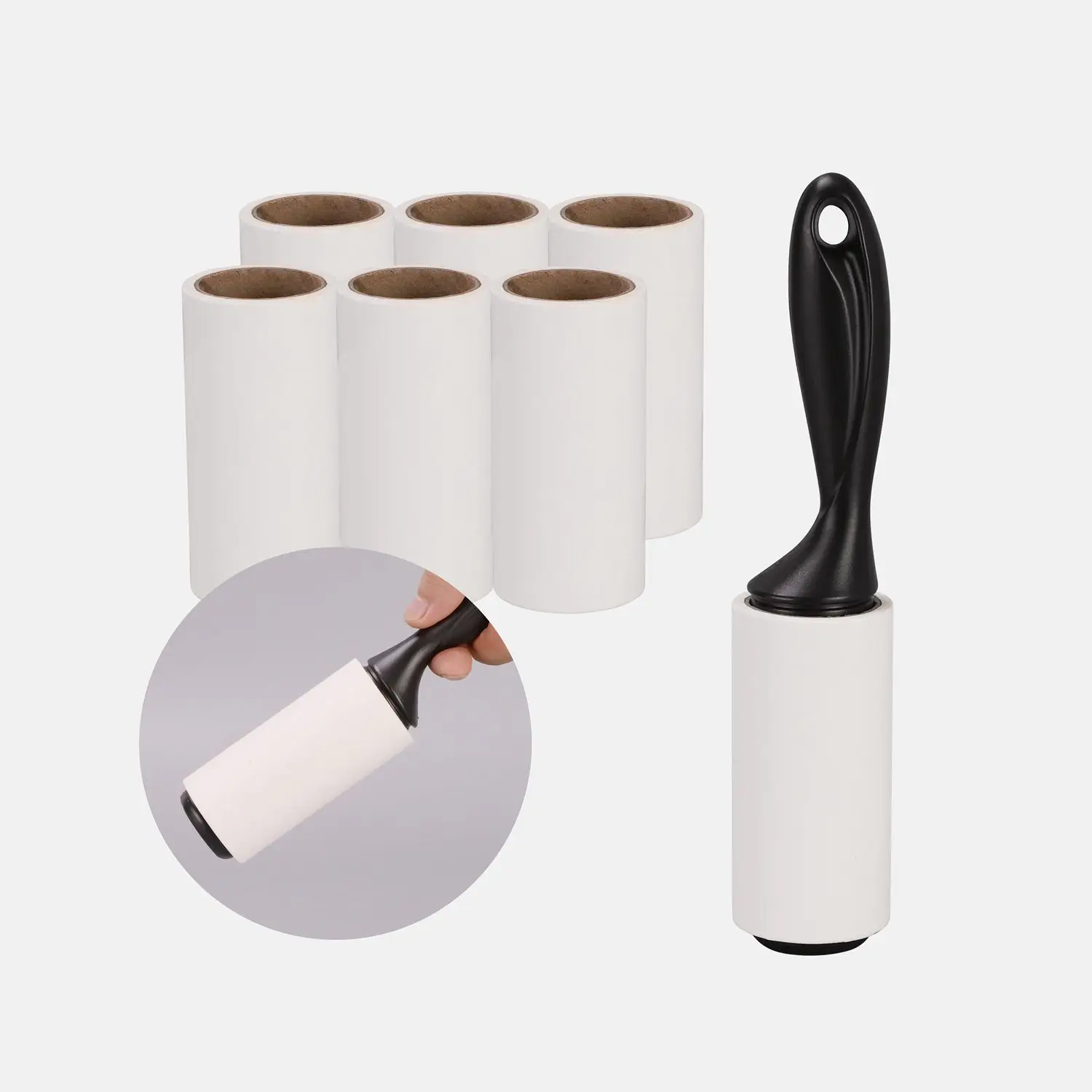 Custom Extra Sticky Lint Remover Roller for Pet Dogs and Cats Buy Clothes Cleaning Roller with Dust Wiping Function