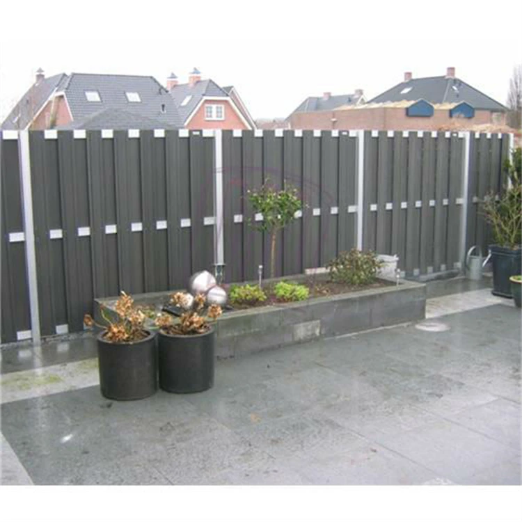 Insect resistant Japan Cedar hollow wpc fence wpc garden fence garden fence
