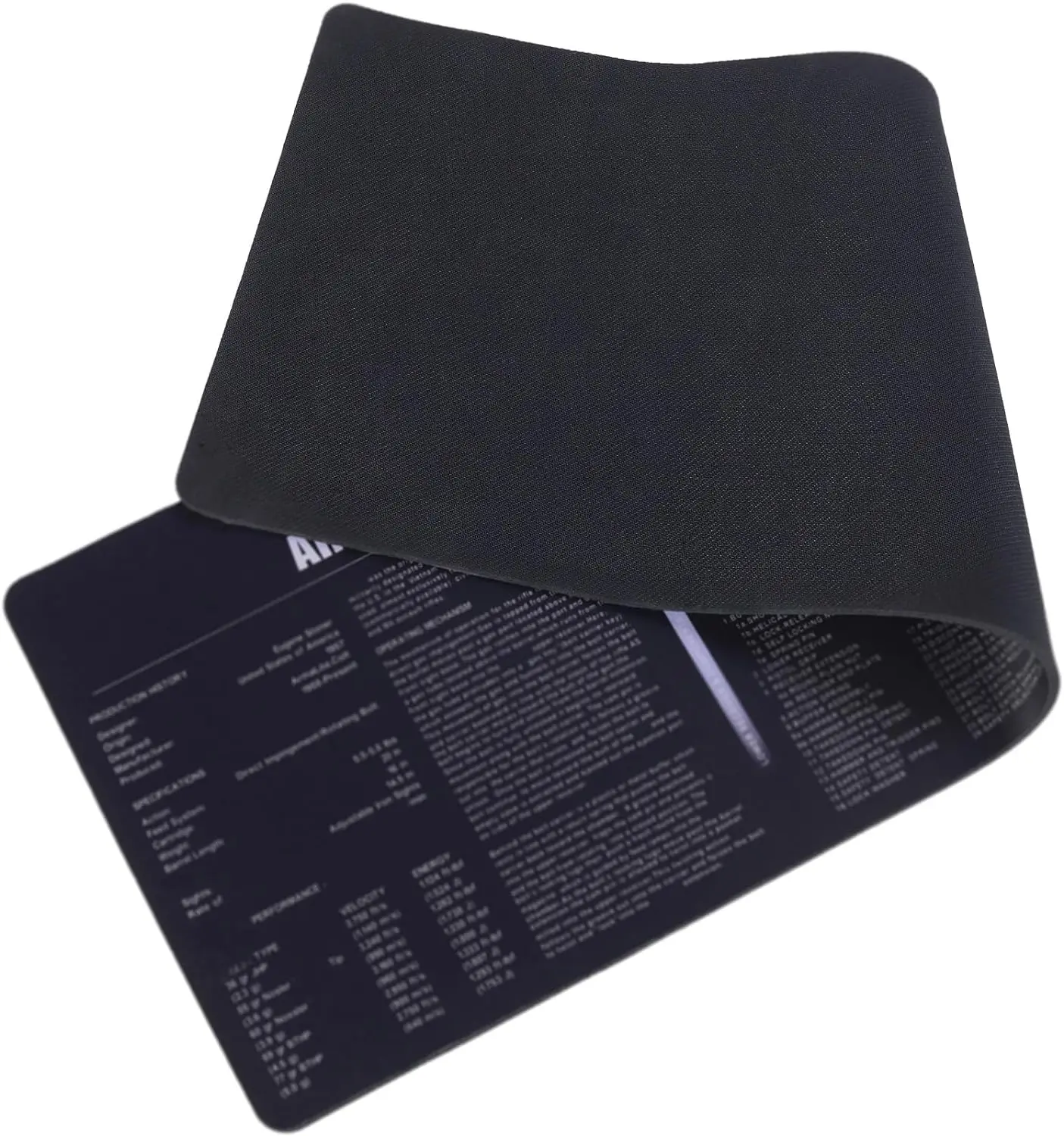 Print Non Slip Natural Neoprene Gun Cleaning  Mat Gaming Desk Pads Mousepad