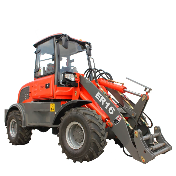 Everun Star Model Wheel Loader ER16 1.6Ton Mini Articulated Loader with Euro5 Engine for sale