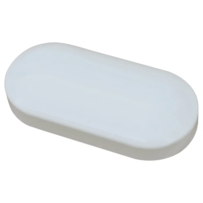 Fentech Plastic pvc vinyl fence rail 5x11cm cap