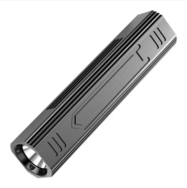 T6  Led Flashlight Torch Waterproof Shock Resistant Power Bank Self Defense Hard Aluminum Alloy Body Fishing Camping Hiking