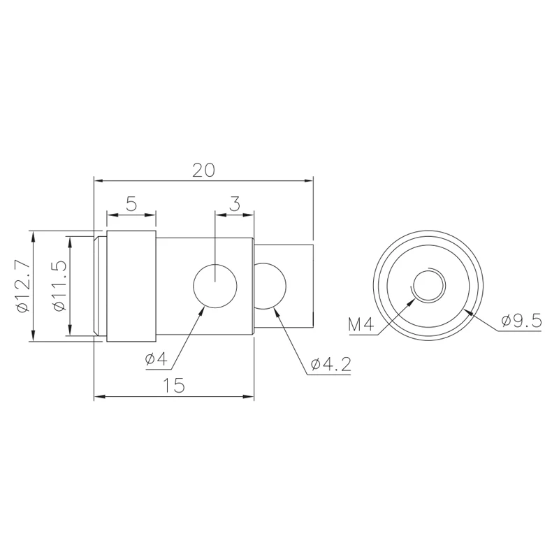 gold brass Press  banana socket Spring Lock audio Binding Post Terminal