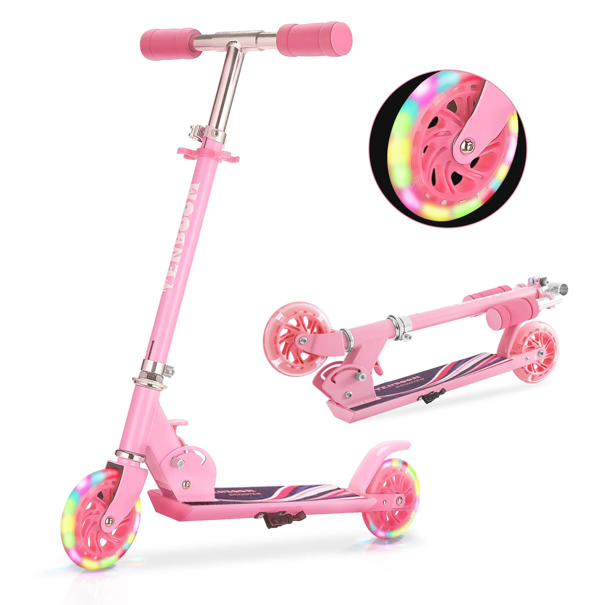 cheap price high quality multi-function children kick scooters foot scooters kids mini baby scooter with led light