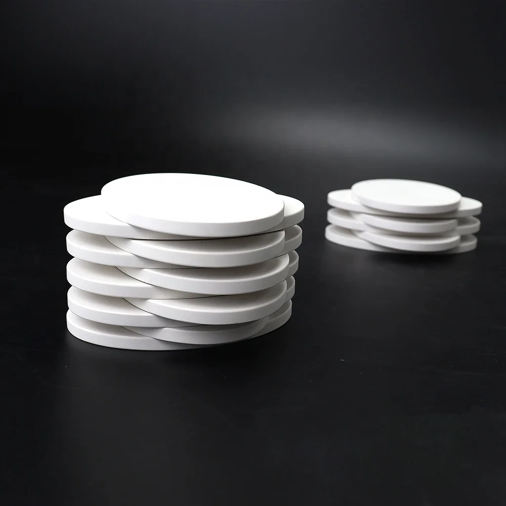 Factory custom oval white ceramic poker chips 94mm blank chip 60g good various designed printable casino grade for gambling game