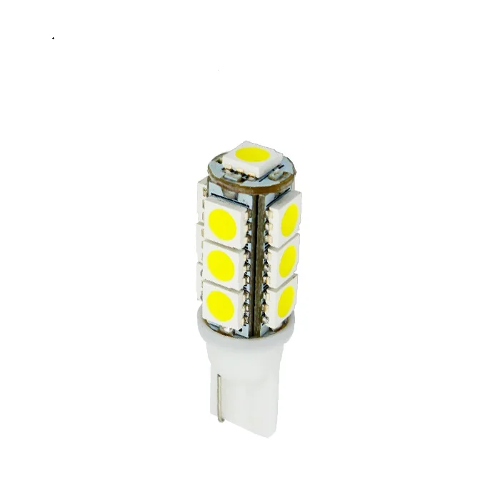 
led bulbs t10 smd blue color 360 degree lighting zone 12v high lumen 194 13SMD 5050chip led auto light 