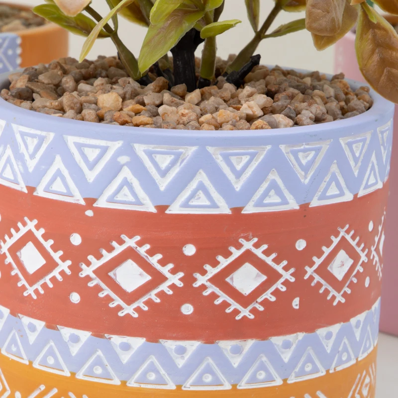 Ceramic Plant Anhui Green Bio Flower Pot Gartewn Flowerpot With Sauce