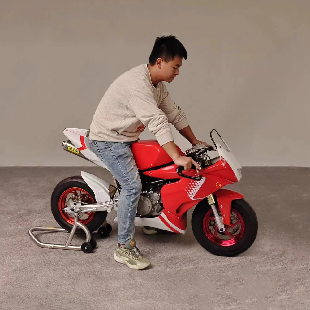 MinFF Minigp Новый 150cc 160cc Mini Moto GP бензиновый мотоцикл W150-G двигатель 4-тактный мини-уличный велосипед