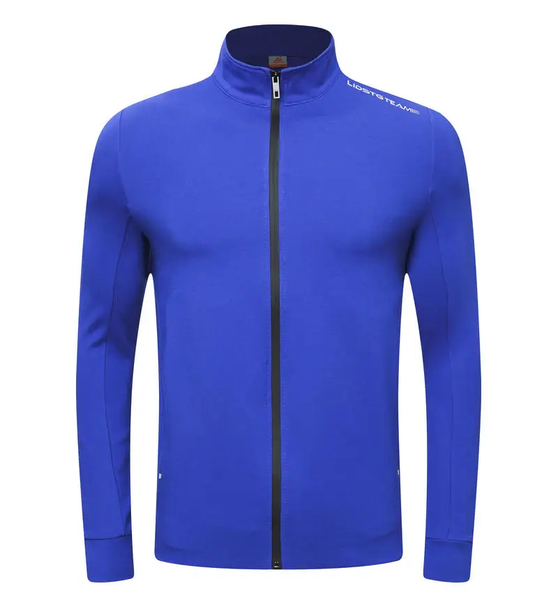 Custom Design Long Sleeve Men Sweatshirt Football Jerseys Sports Jogging Top Jackets Half Soccer Training Tracksuit for Men