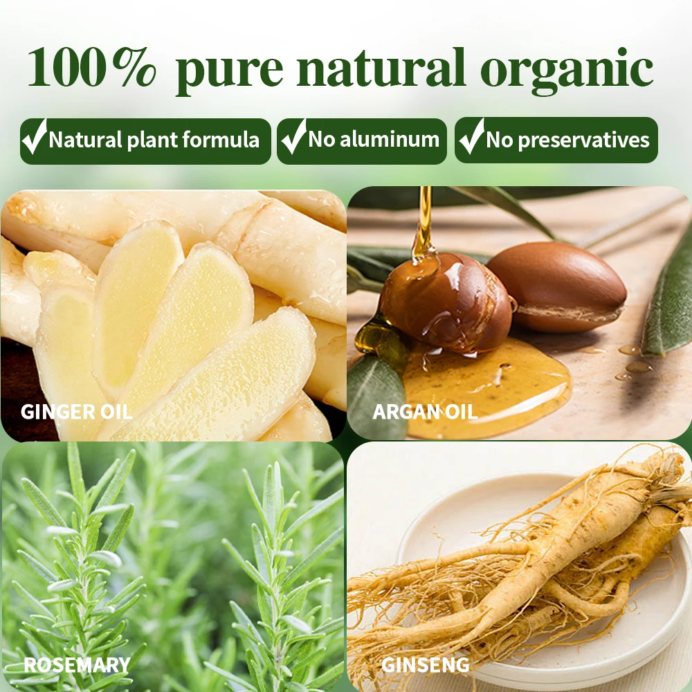 50 Moq Custom Private Label Best Black Women Natural Organic Herbal Ginger Hair Growth Oil Serum For Men Woman