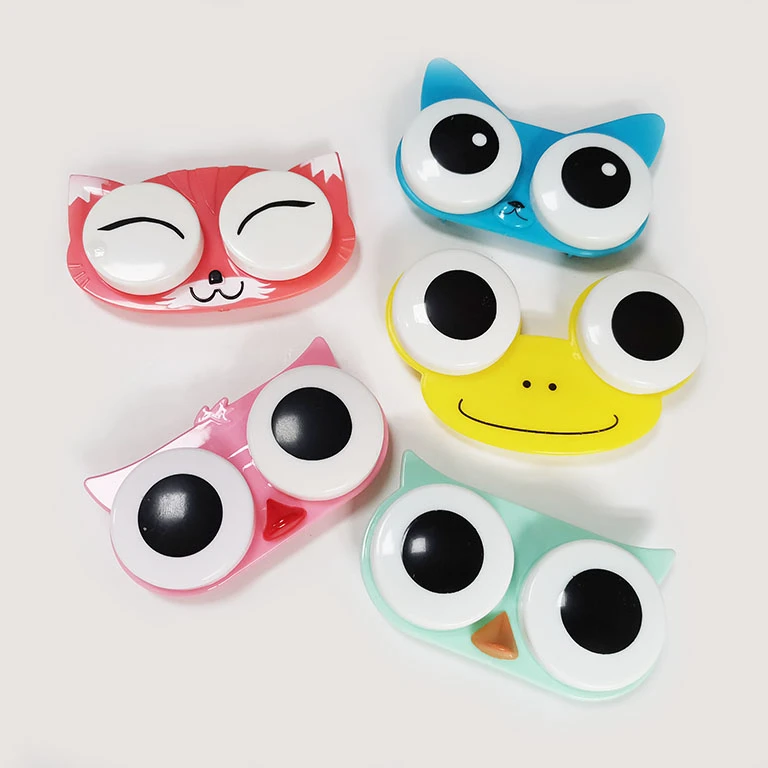 Чехол для контактных линз с изображением совы