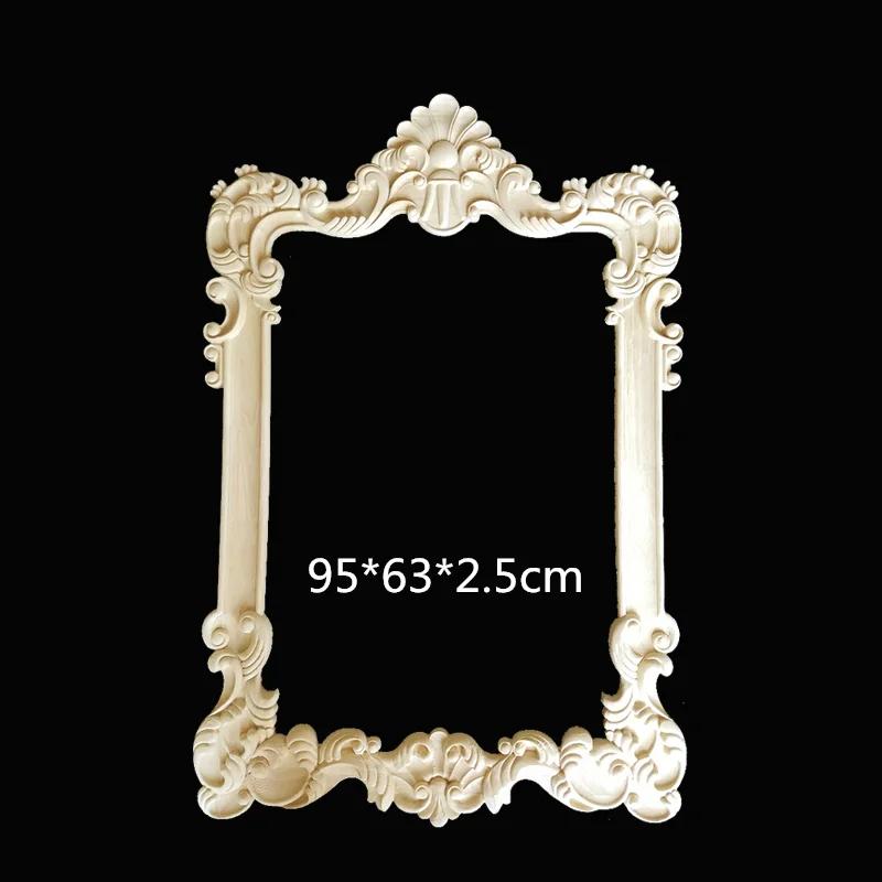 Long life High quality wooden frames mirror wall mirror corner moulding decorative wood mirror frames