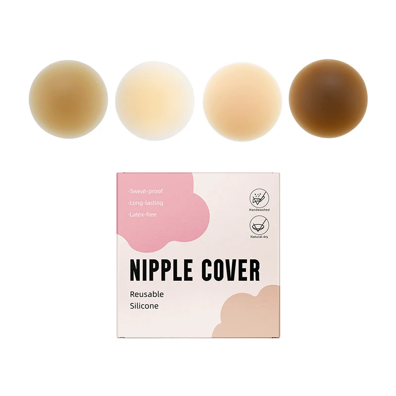 INVISFEEL invisible underwear nipple cover breast petals corsage silicone nipple sticker m breast lifting nipple pad