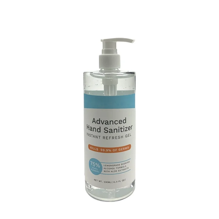 500ml 75% Alcohol Hand Sanitizer gel(20pcs/carton)