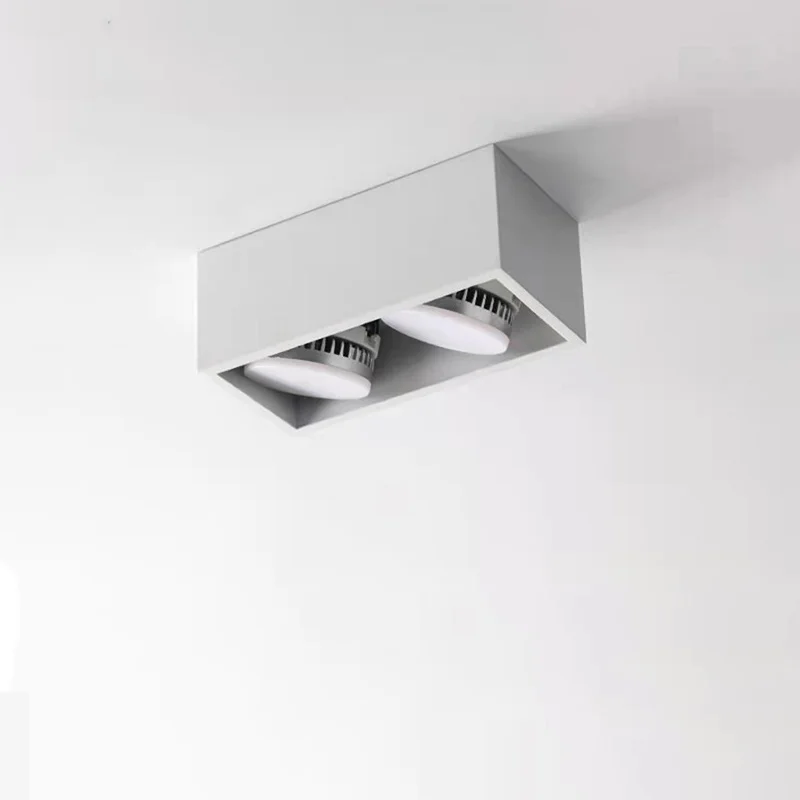 Zhongshan Commercial Lighting Hotel No Main Lights Led Grille Downlight Led Surface Mount Downlight 7W