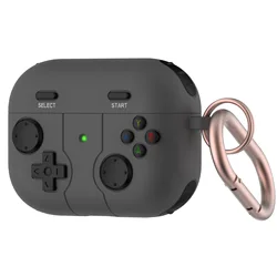Shockproof Silicone Headphone Cover Wireless 3D Game Console Keychain Protective Cover for Airpod Pro 3