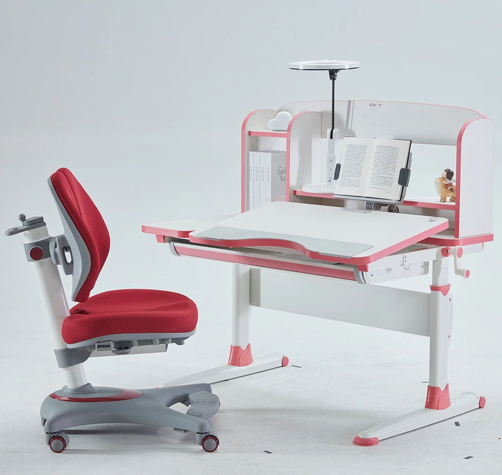 
Kid Srite Foldable Kids Study Reading Desk Kids Height Adjustable Study Table 