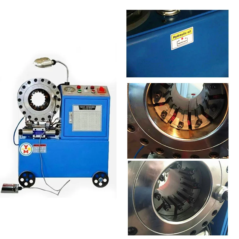China 1 inch manual hydraulic hose crimping machine pipe crimping machine