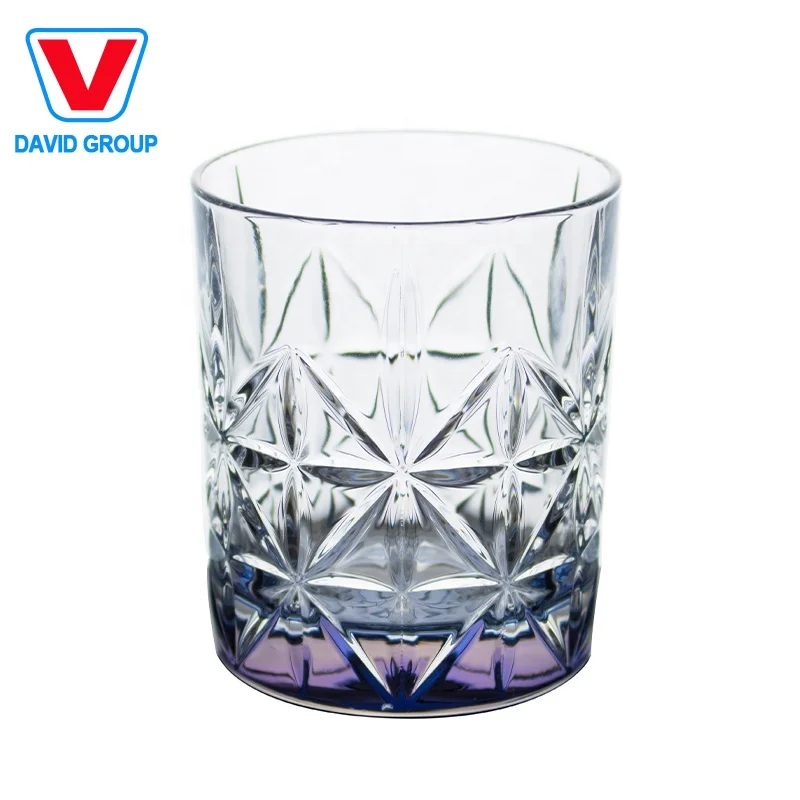 2024 Online top selling Customized Tumbler rolling Whiskey Glasses set whiskey Spinning glass cup bar glassware bar glass