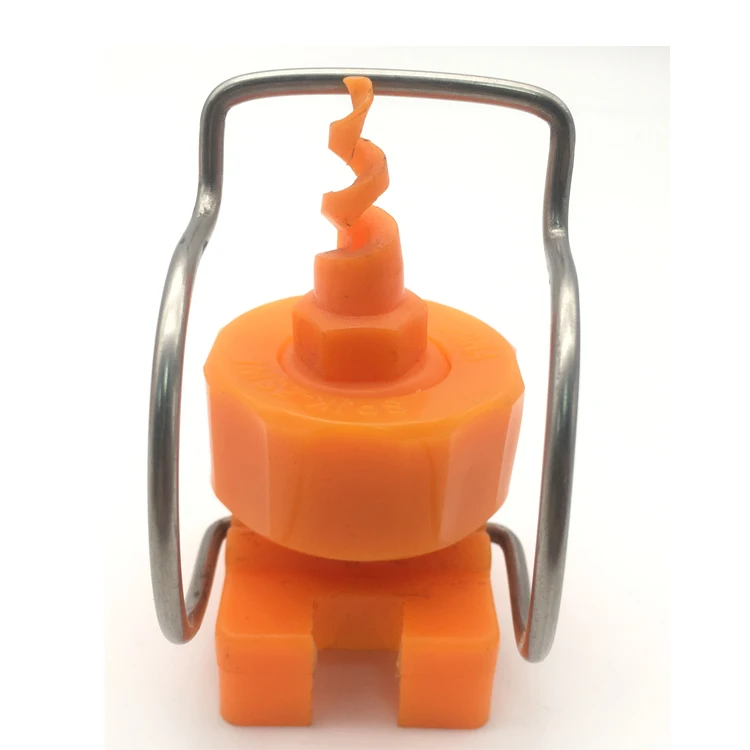 26988-pp air nozzle clamp Plastic Clip Adjustable Ball Plastic Pipe Clamp Spray Nozzle On Flat Fan Nozzle