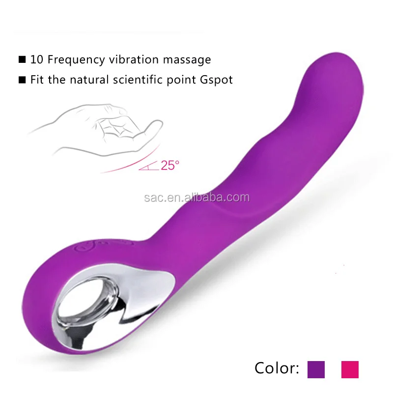 SacKnove Hot USB 10 Speed Silicone Dual Vagina Stimulation Adult AV Wand Massager Couples Sex Vibrator Women Toys