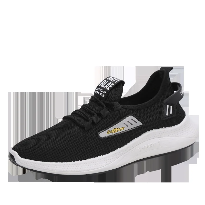 2022 New Taoxi Factory price cheaper Spring for men  PVC shoes walking Cotton Fabric sneakers casual shoes