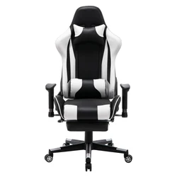 Factory Direct Adjustable Racing Computer Silla Gamer Gaming Chair With Footrest