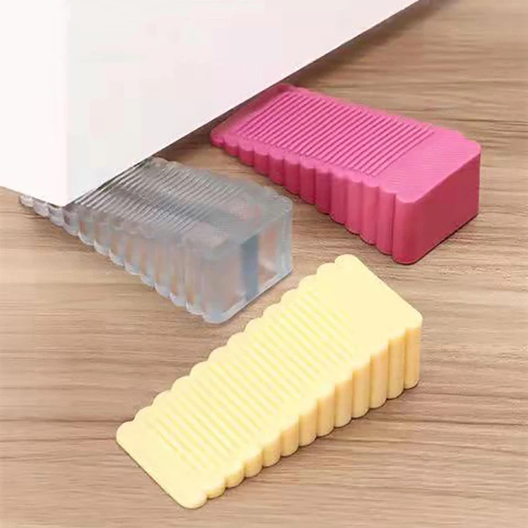 Reusable windproof door stopper household office door anti-collision door stopper
