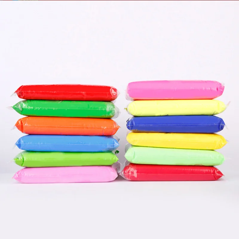 
 200 г/пакет Amazon горячая Распродажа детские развивающие игрушки, очень легкие, мягкие, глина, сохнущая на воздухе, лепки из полимерной глины  