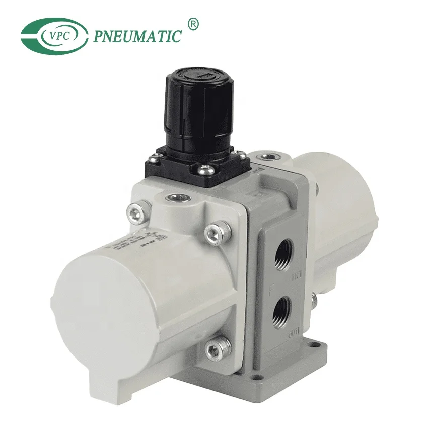 VBA10A-02 1/4 Air Pneumatic Pressure Booster Regulator supplier