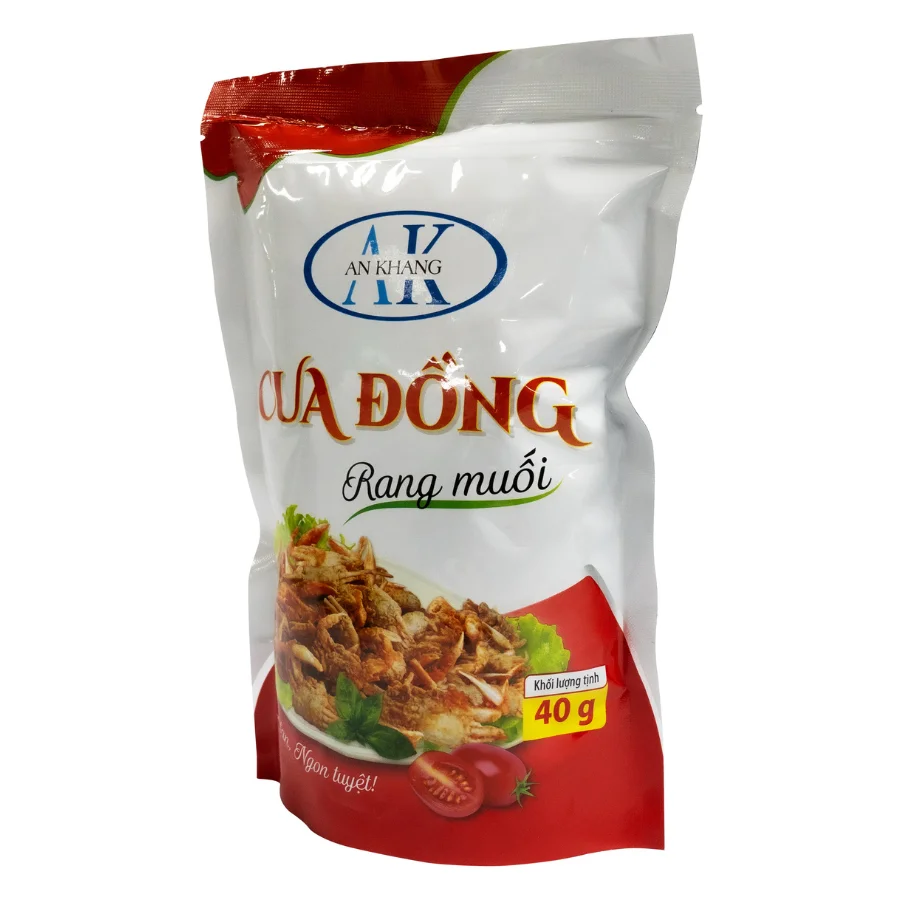 High-Tech High Quality Unique Taste Salted Fried Field Crab HACCP Certification Carton Box Package From Vietnam Manufacturer