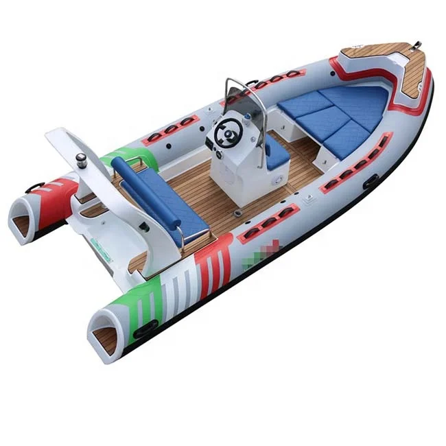 CE 18ft sport outboard inflatable fiberglass rib boat for sale