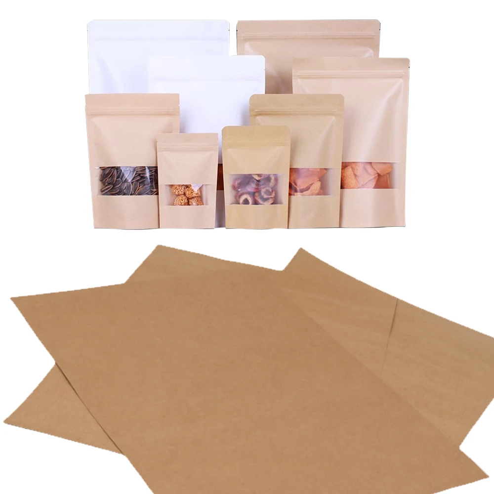 China Factory Supply Custom Printed Kraft Paper Kraft Paper Box With Your Own Logo